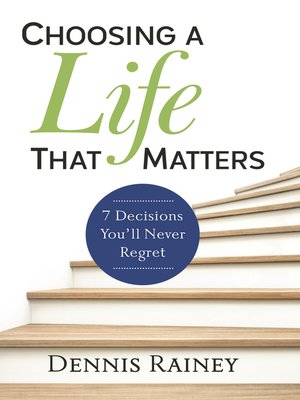 cover image of Choosing a Life That Matters